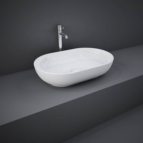 Feeling Oval White Glossy/Matt