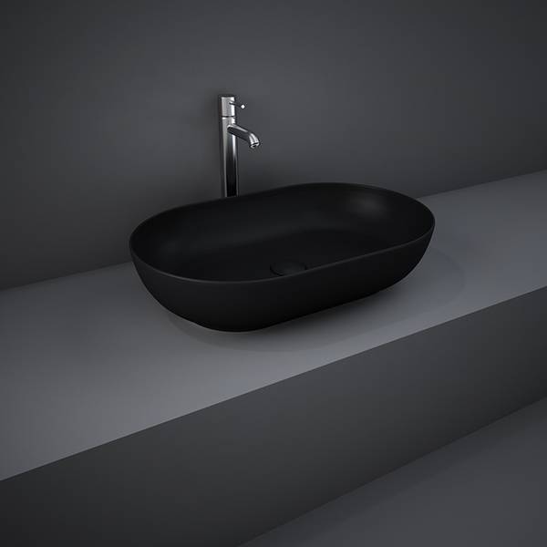 Feeling Oval Black Matt